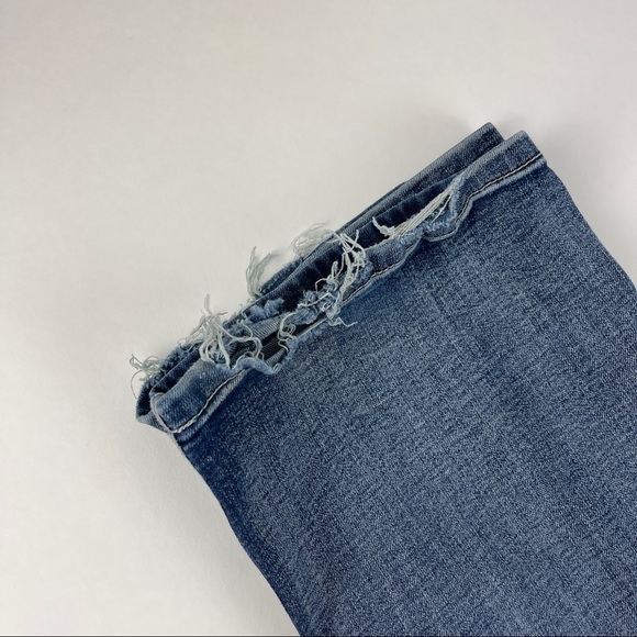 Est 1946 Denim Jeans Womens 10 Comtemporary Blue Denim Distressed - Picture 11 of 12